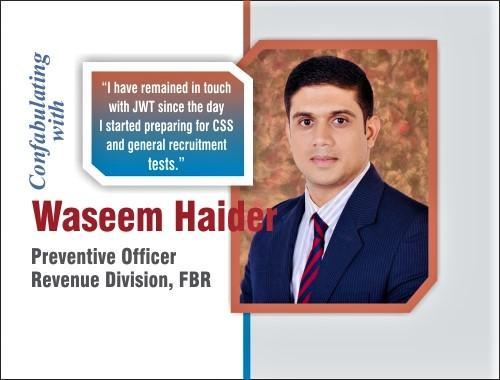 Read more about the article Confabulating with Waseem Haider Preventive Officer Revenue Division, FBR