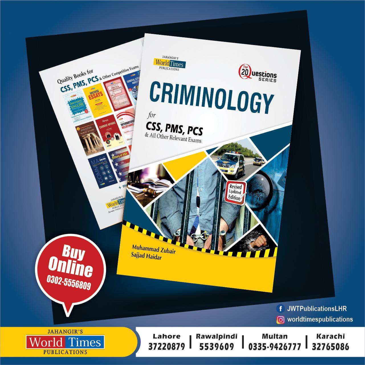 Read more about the article Top 20 Questions Criminology (17-02-23)