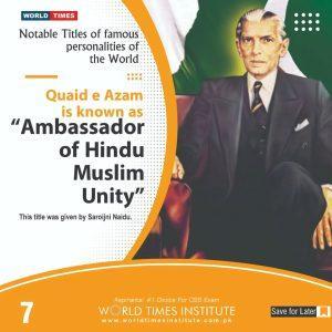 Read more about the article Notable Titles of Famous Personalities of the world. 07-02-23