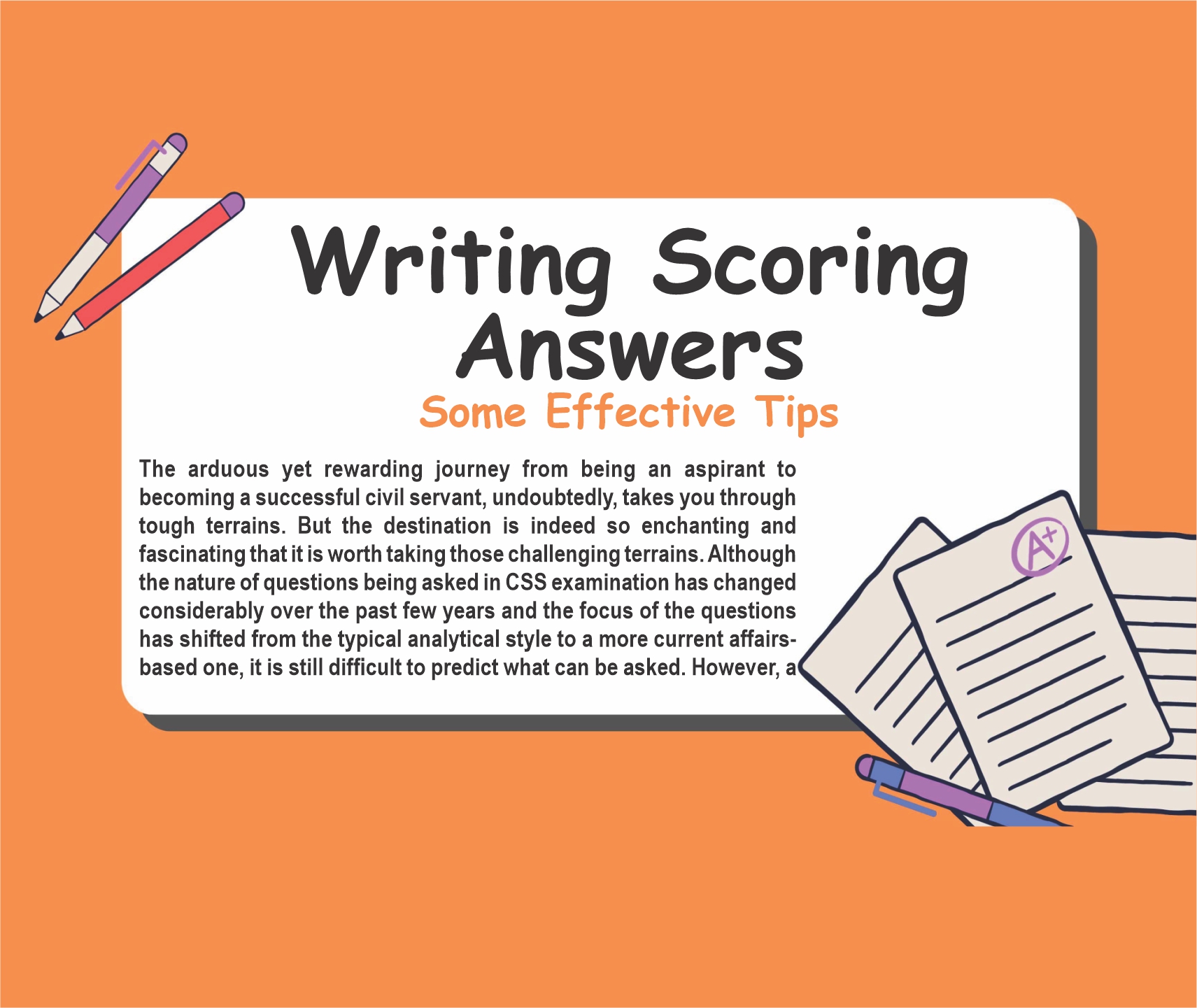 You are currently viewing <strong>Writing Scoring Answers</strong>