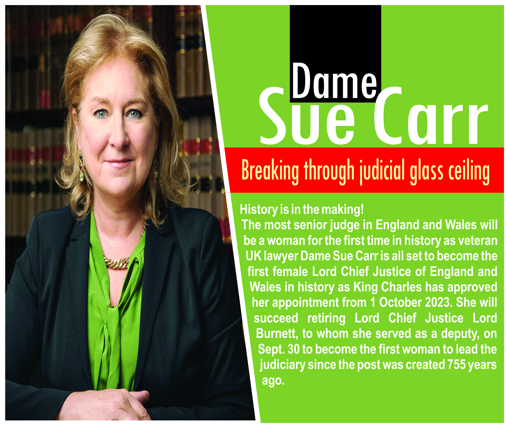 You are currently viewing Dame Sue Carr