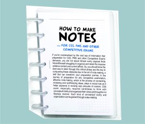 Read more about the article How to Make Notes