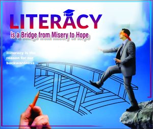 Read more about the article Literacy is a Bridge from Misery to Hope