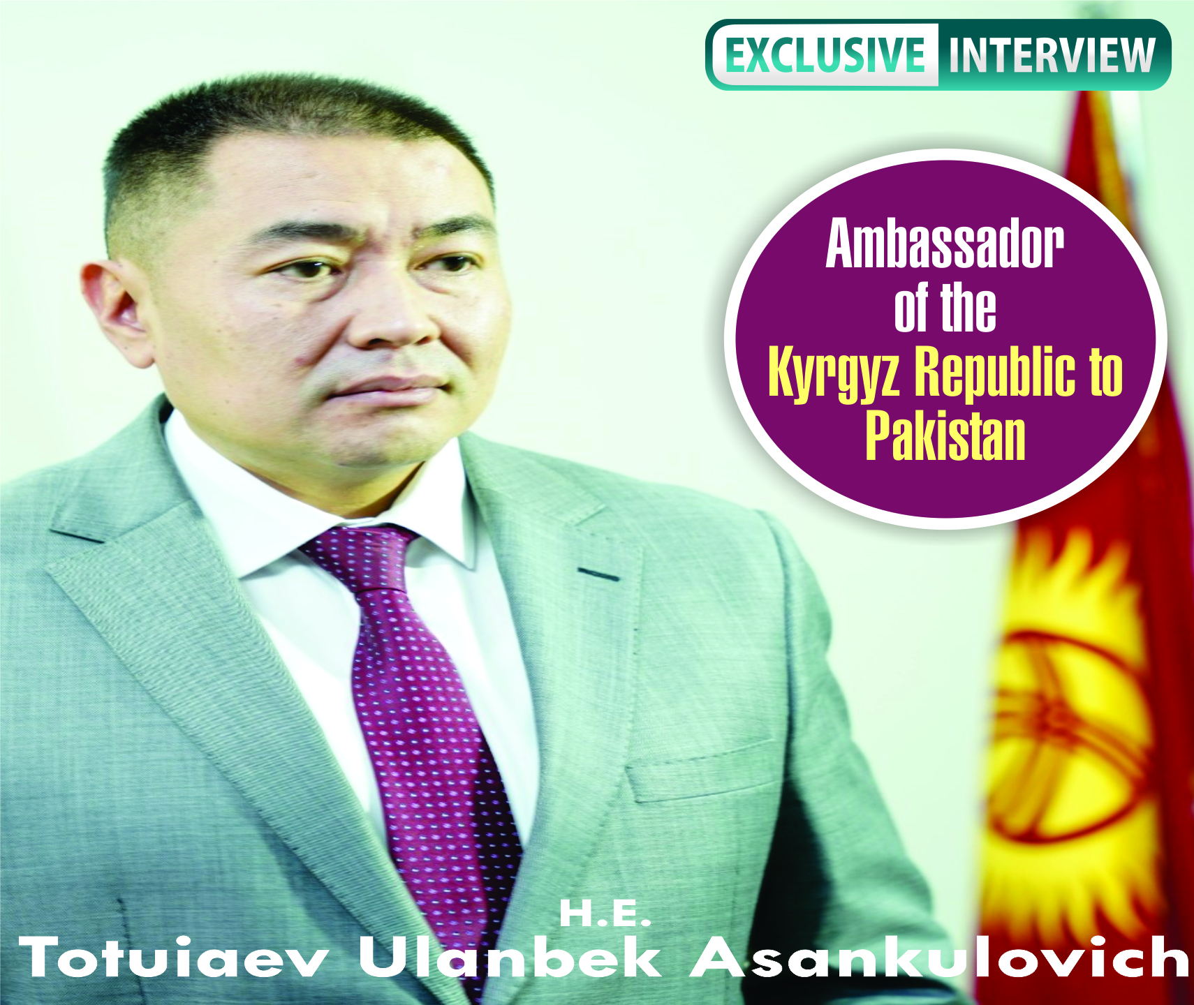 Read more about the article Ambassador of the Kyrgyz Republic to Pakistan