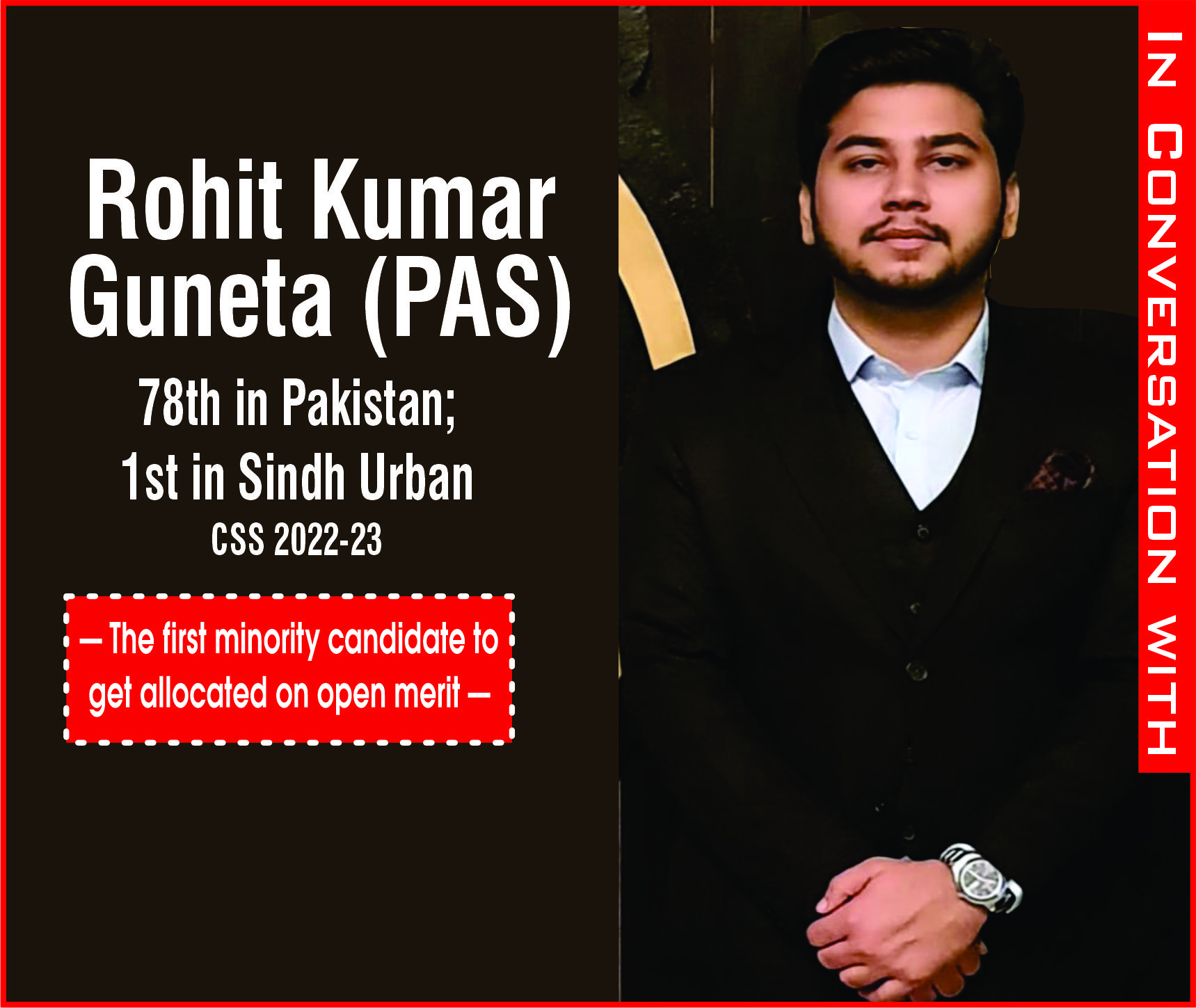 Read more about the article In Conversation with Rohit Kumar Guneta (PAS)