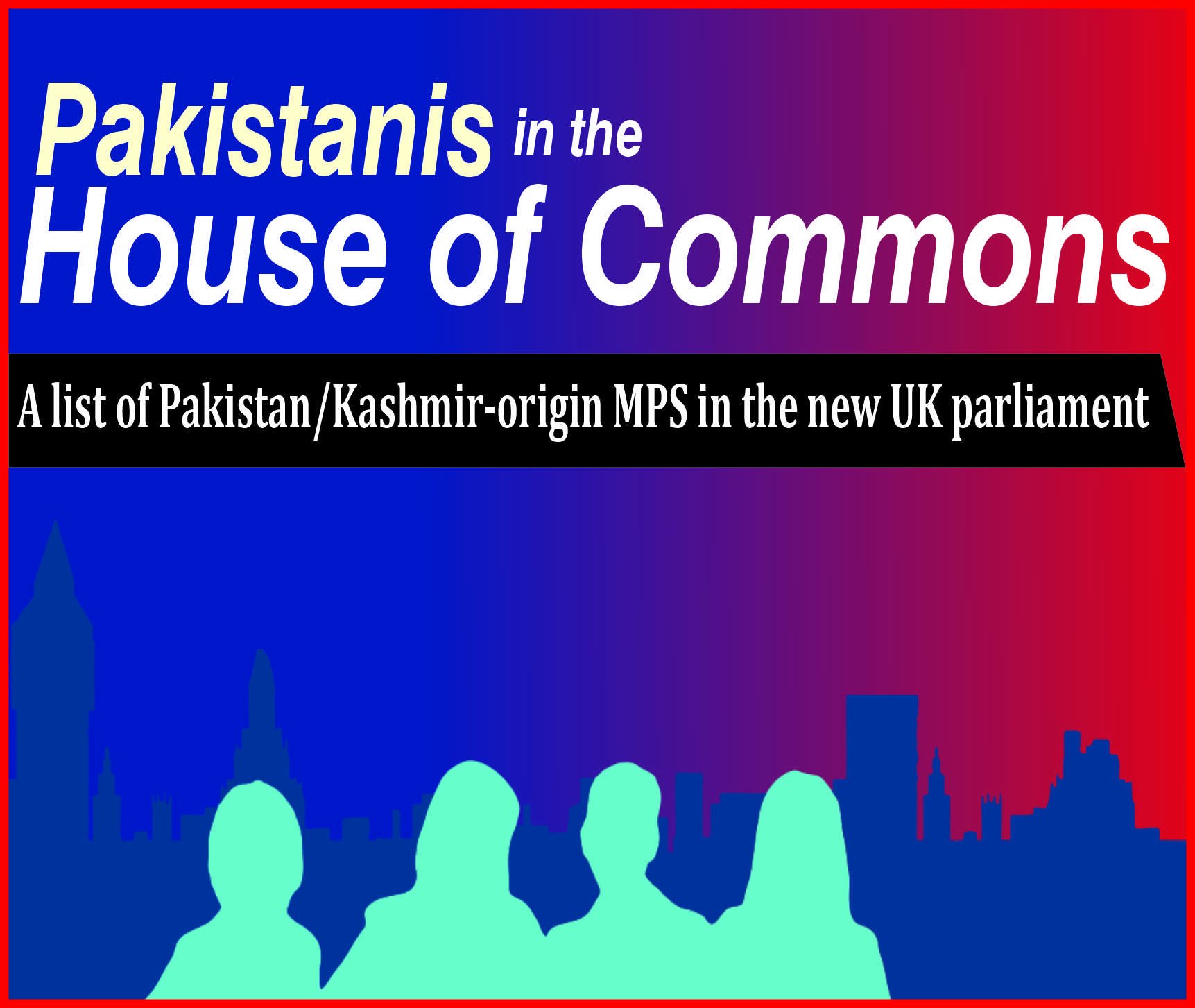 Read more about the article Pakistanis in the House of Commons