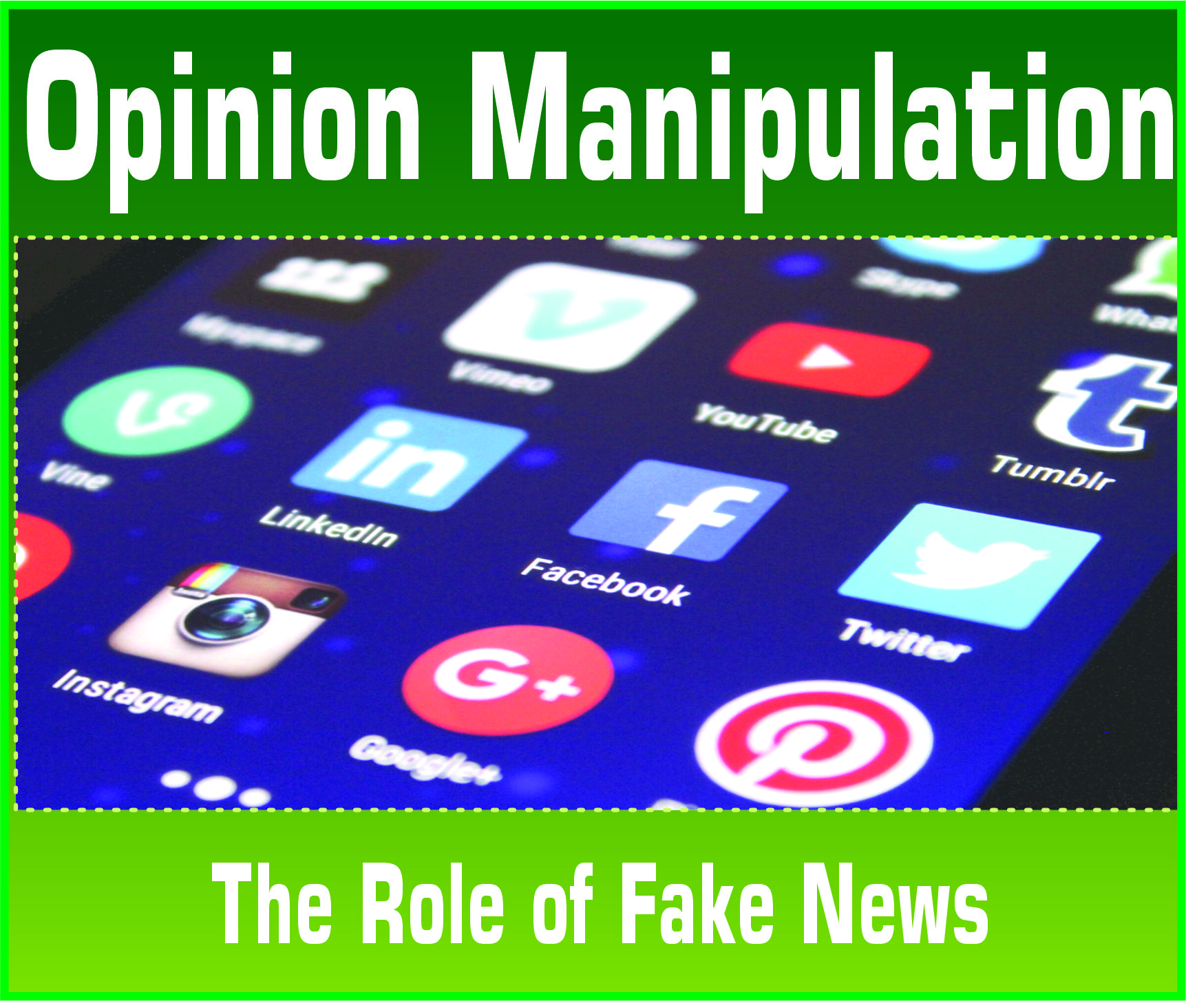 Read more about the article Opinion Manipulation