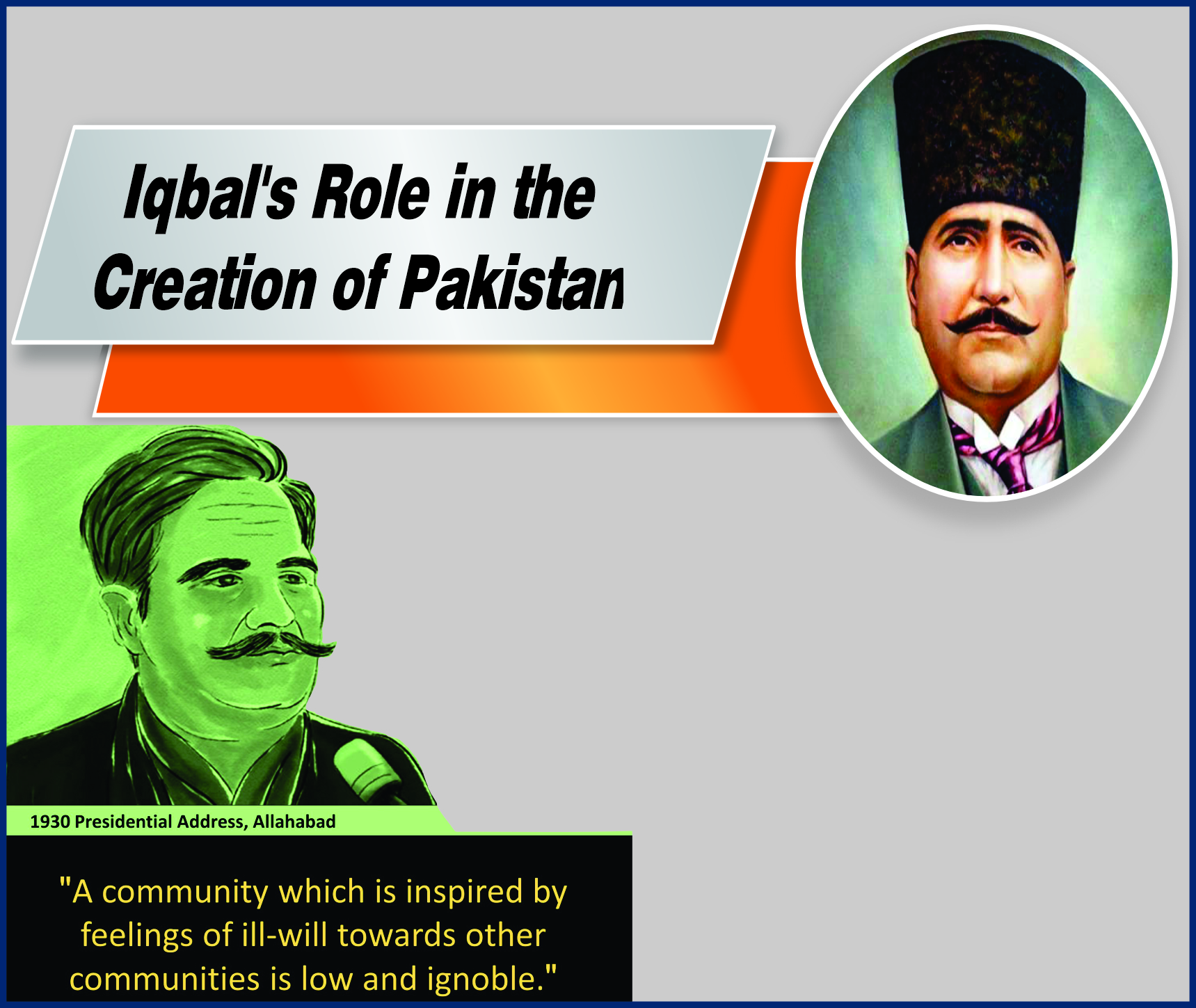 Read more about the article Iqbal’s Role in the Creation of Pakistan