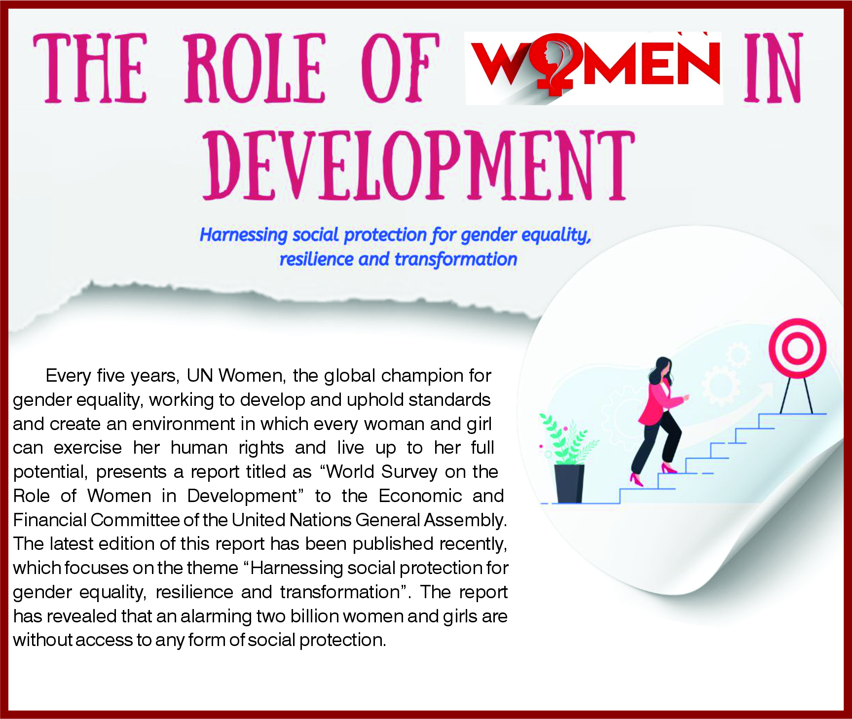 You are currently viewing The Role of Women in Development