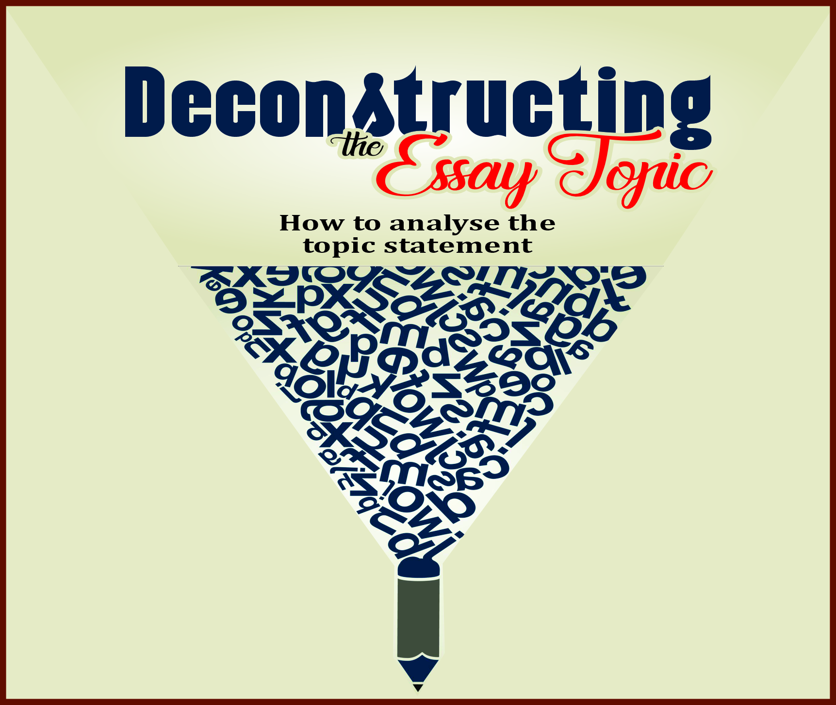 Read more about the article Deconstructing the Essay Topic