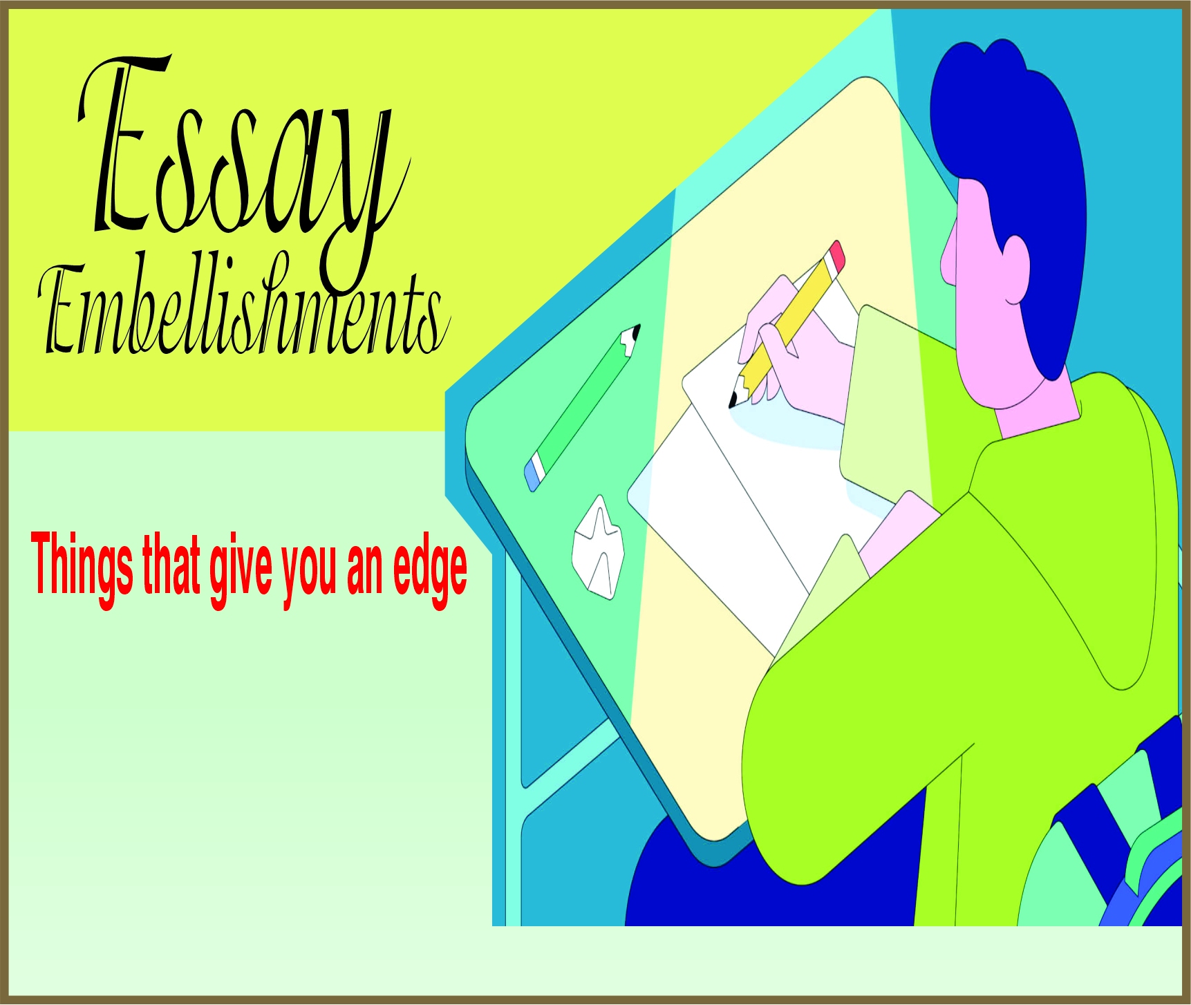 Read more about the article Essay Embellishments