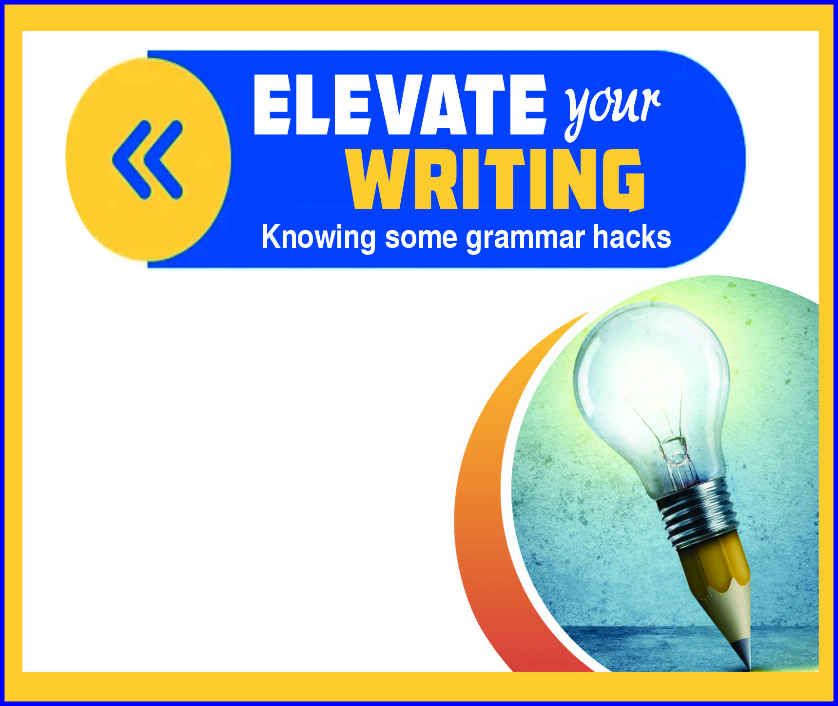 You are currently viewing Elevate your writing