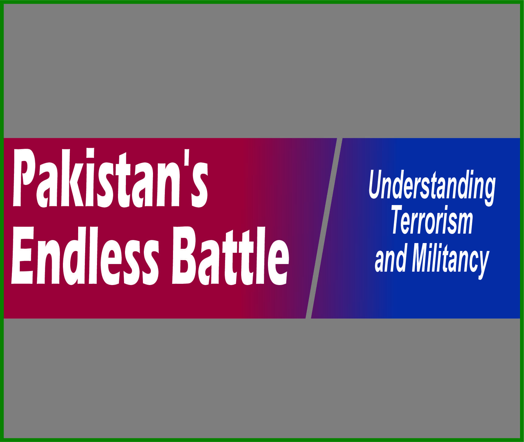 You are currently viewing Pakistan’s Endless Battle