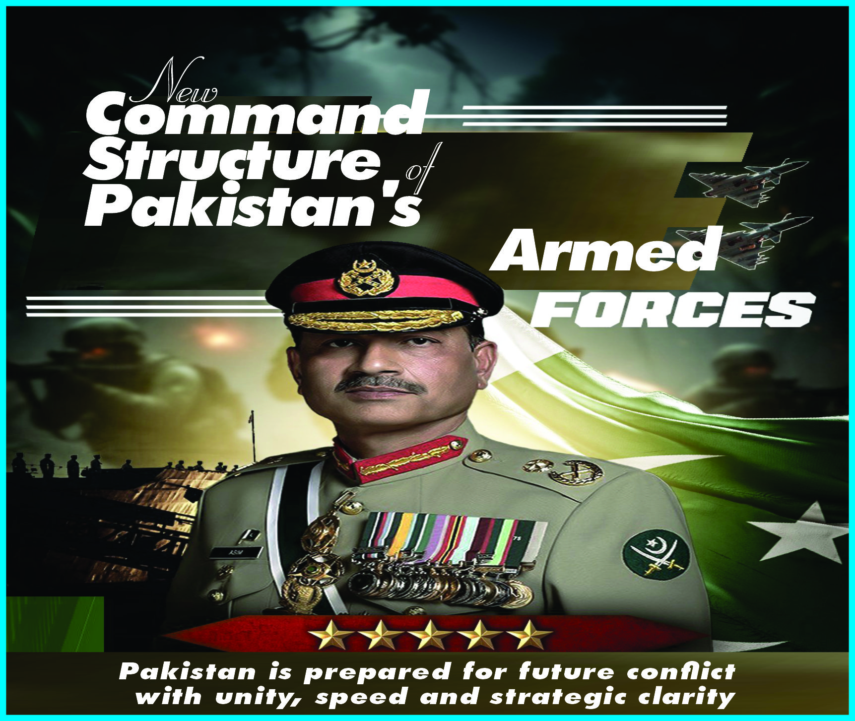 Read more about the article New Command Structure of Pakistan’s Armed Forces