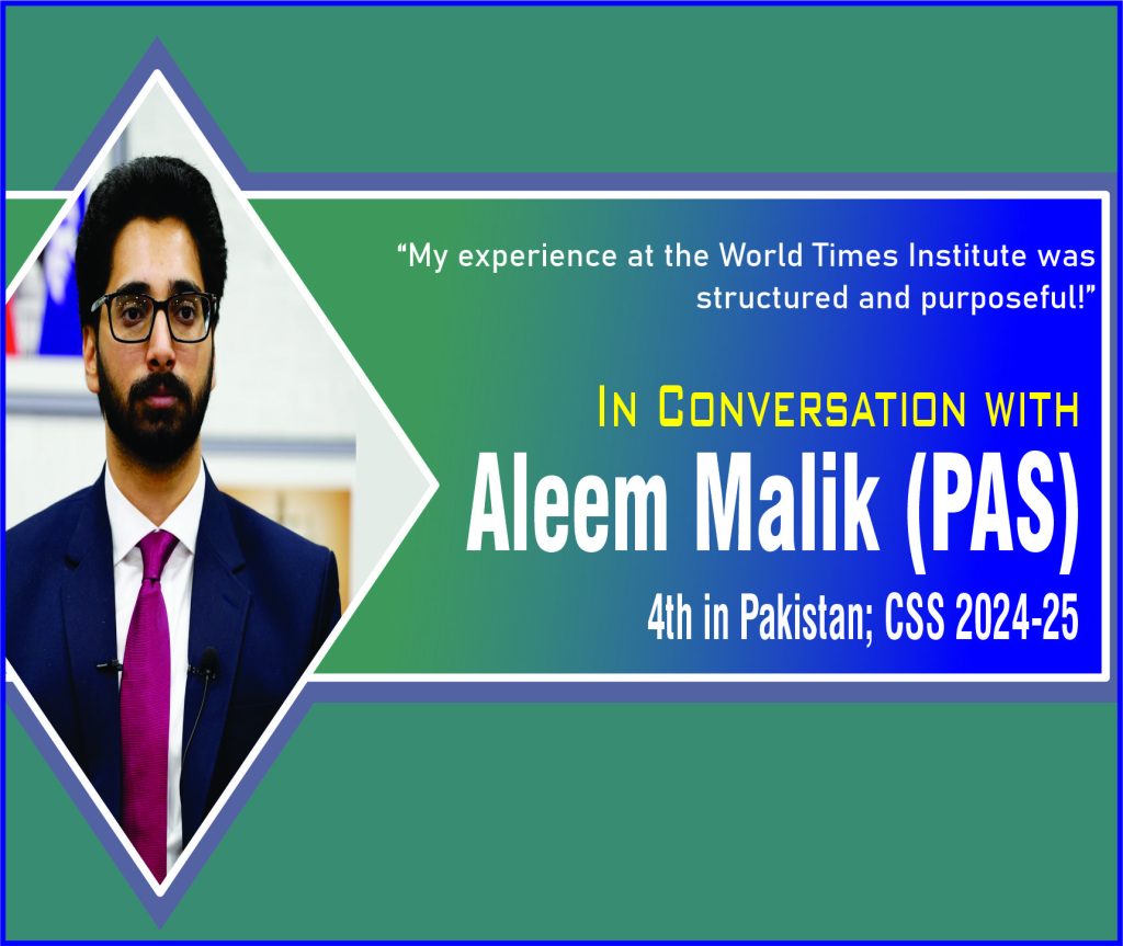 In Conversation with Aleem Malik (PAS)