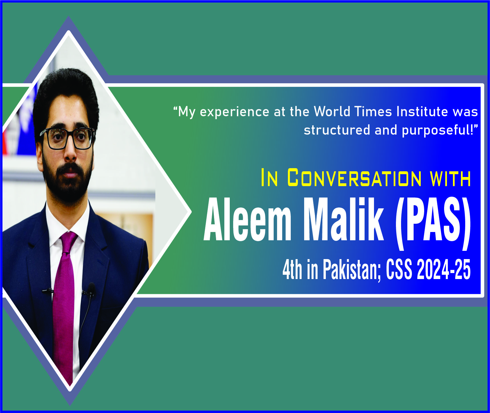 You are currently viewing In Conversation with Aleem Malik (PAS)