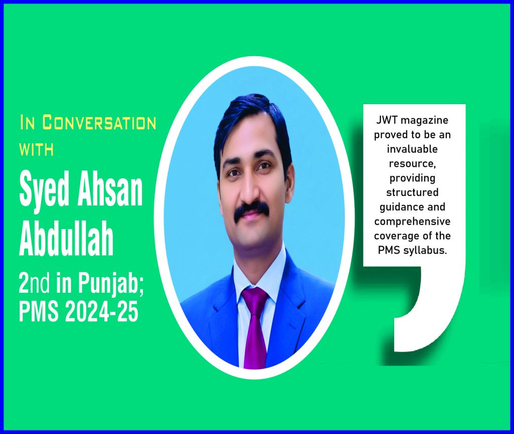 In Conversation with Syed Ahsan Abdullah