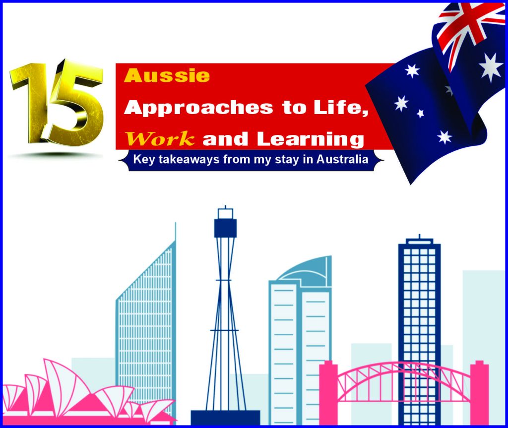 15 Aussie Approaches to Life, Work and Learning