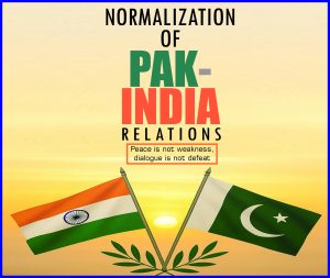 Read more about the article Normalization of Pak-India Relations