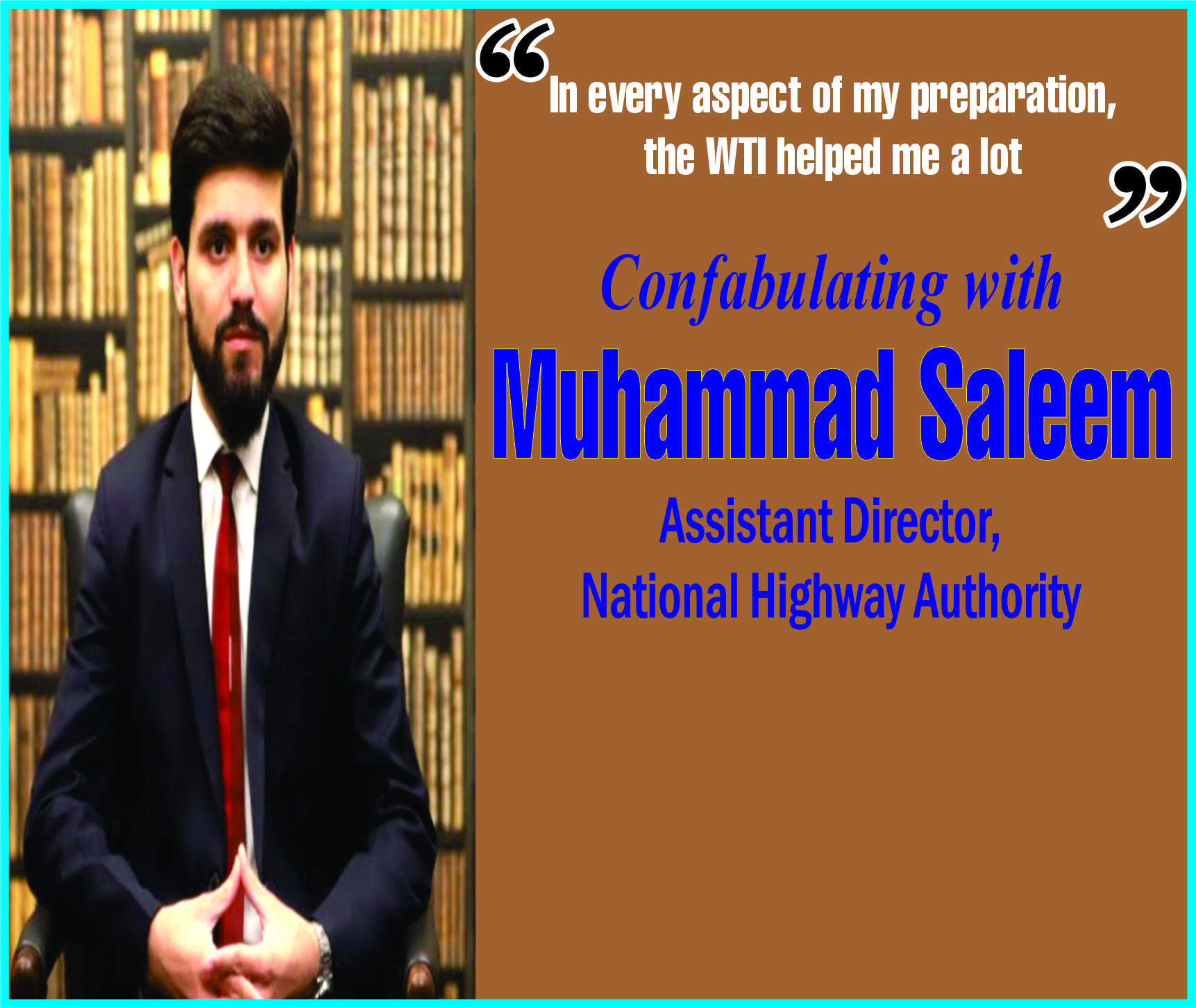 You are currently viewing Confabulating with Muhammad Saleem