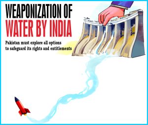 Read more about the article Weaponization of Water by India