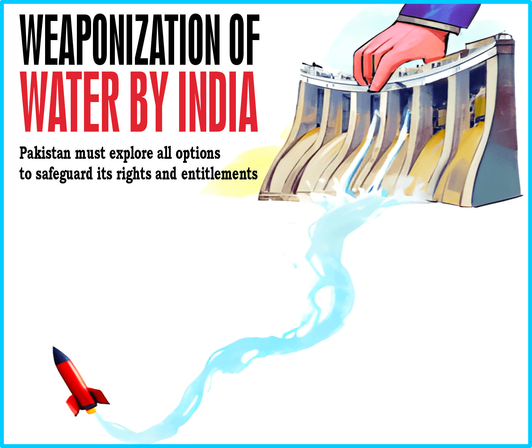 Read more about the article Weaponization of Water by India